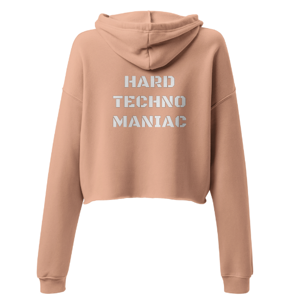 Techno Cropped Hoodie Maniac