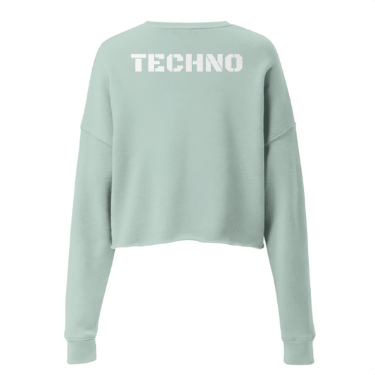 Techno Cropped Sweater Horizon