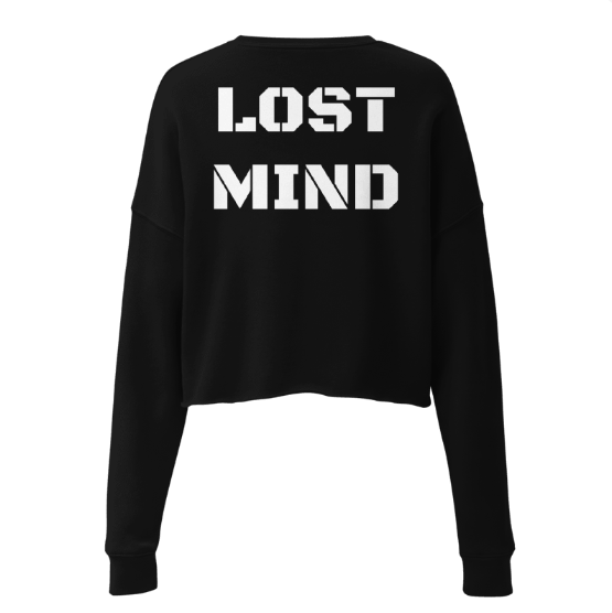 Techno Cropped Sweater Lost Mind