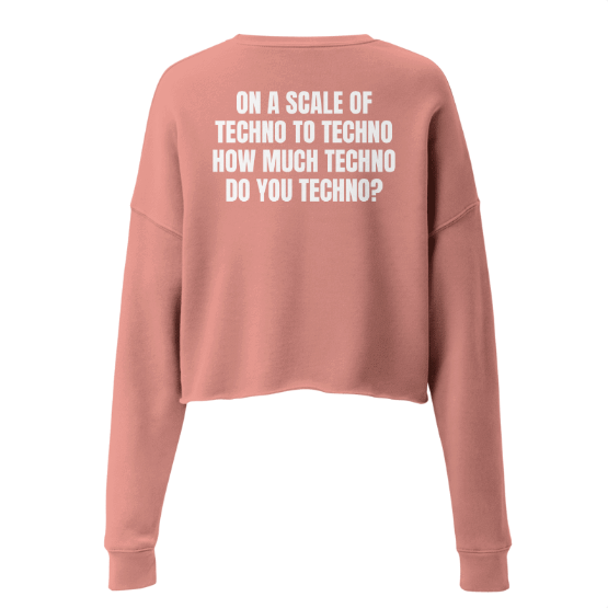 Techno Cropped Sweater Scale