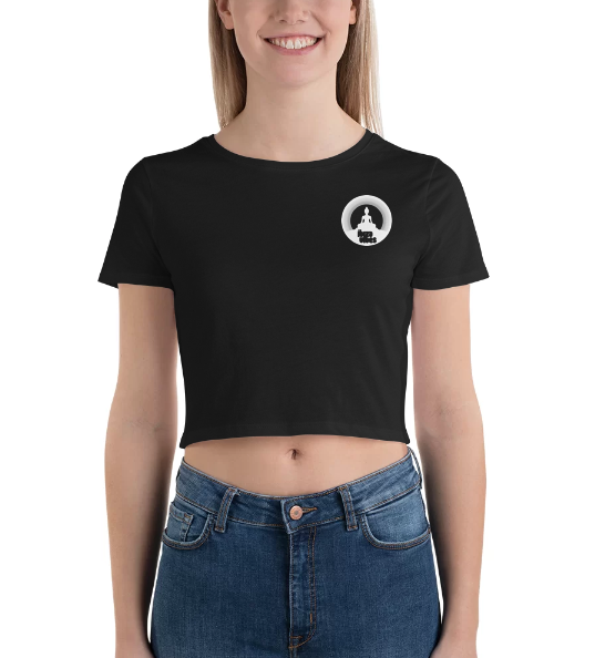 Techno Cropped T-shirt Music D