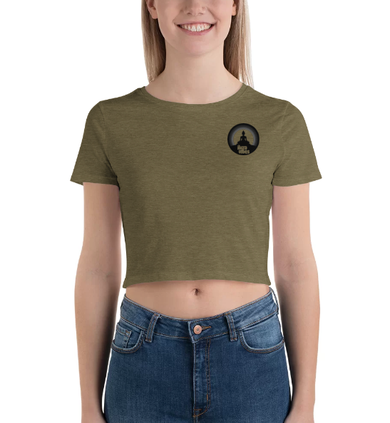 Techno Cropped T-shirt Music D