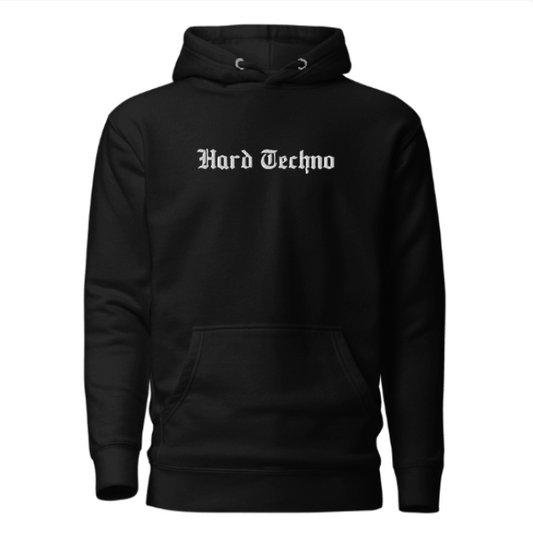 Techno Hoodie "BPM" (Embroidered Front & Side)