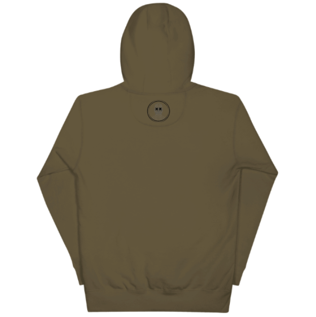 Techno Hoodie "BPM" (Embroidered Front & Side)