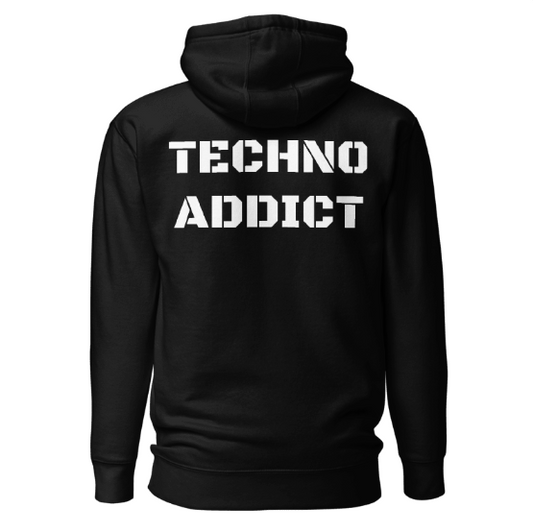 Techno Hoodie Addict