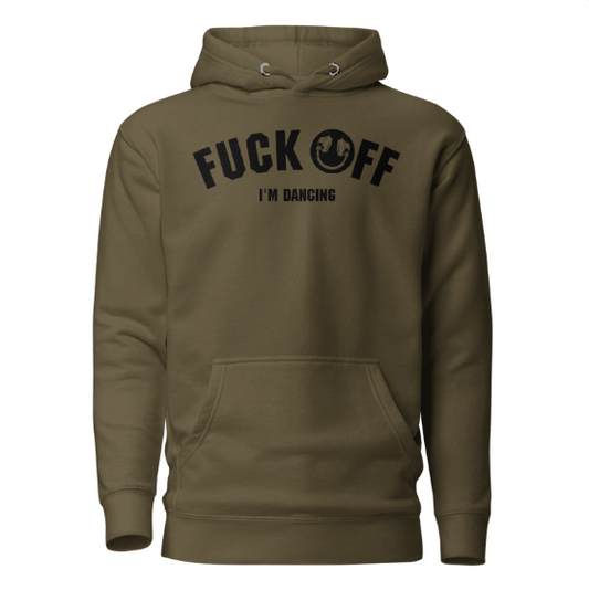 Techno Hoodie Fuck Off