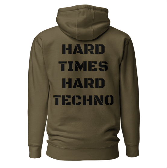 Techno Hoodie Hard Times