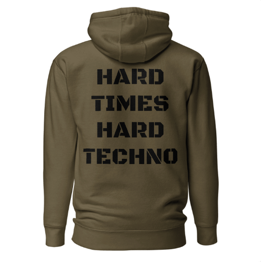 Techno Hoodie Hard Times