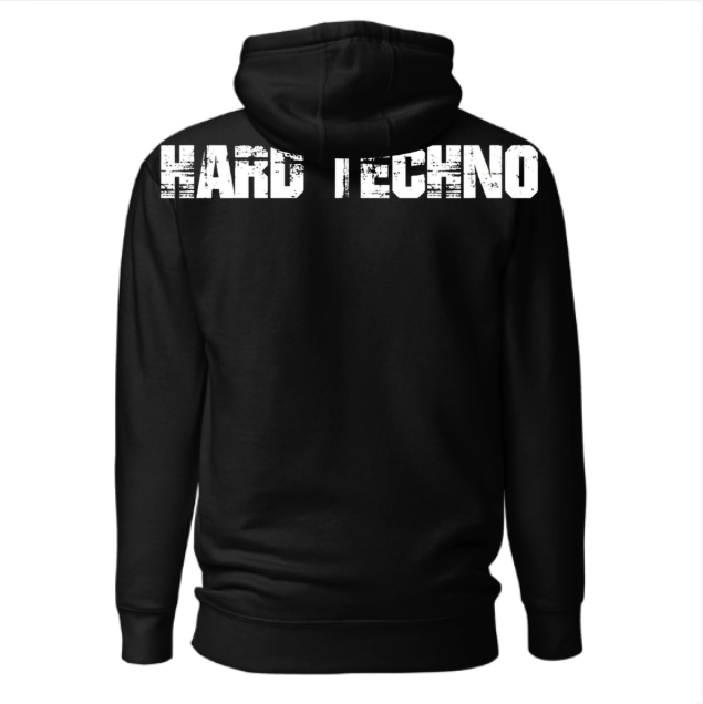 Techno Hoodie "Raw"
