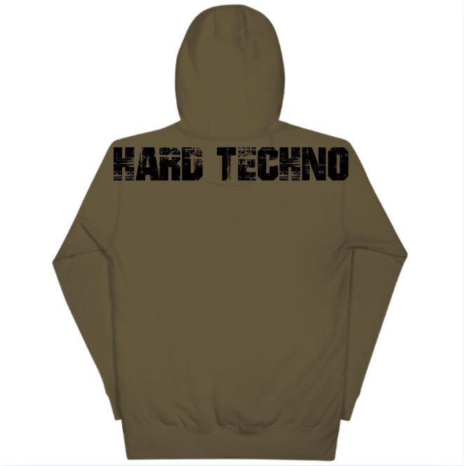 Techno Hoodie "Raw"