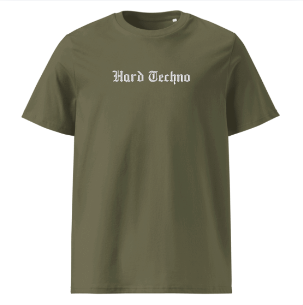 Techno T-shirt "BPM" (Embroidered Front & Back)