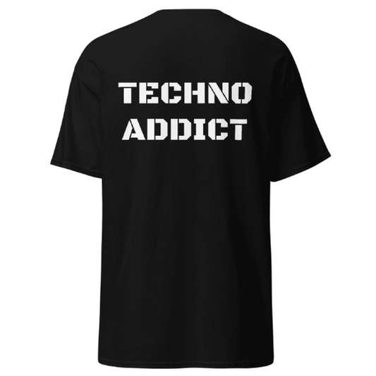 Techno T-shirt Addict