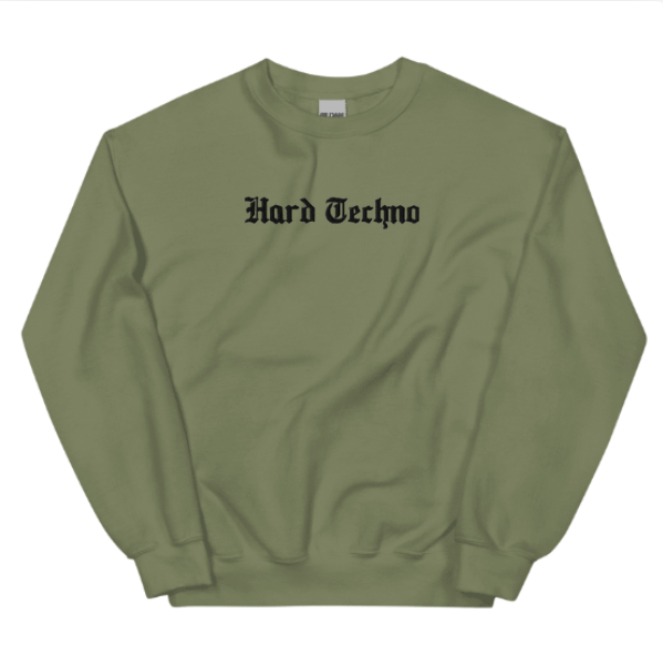 Techno Sweater "BPM" (Embroidered Front & Back)