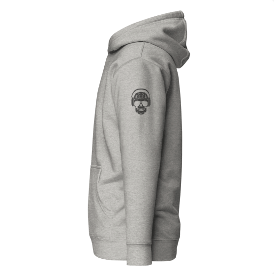 Unforgettable Hoodie "Memoria" (Embroidered Front & Side)