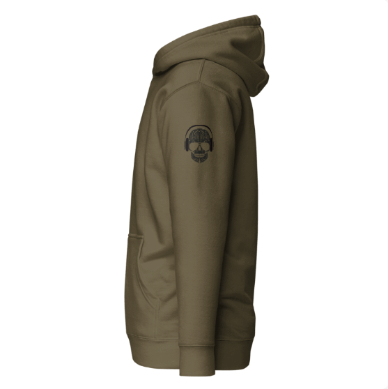 Unforgettable Hoodie "Memoria" (Embroidered Front & Side)
