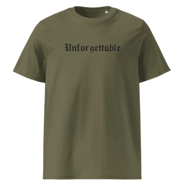 Unforgettable Tee "Memoria" (Embroidered Front & Back)