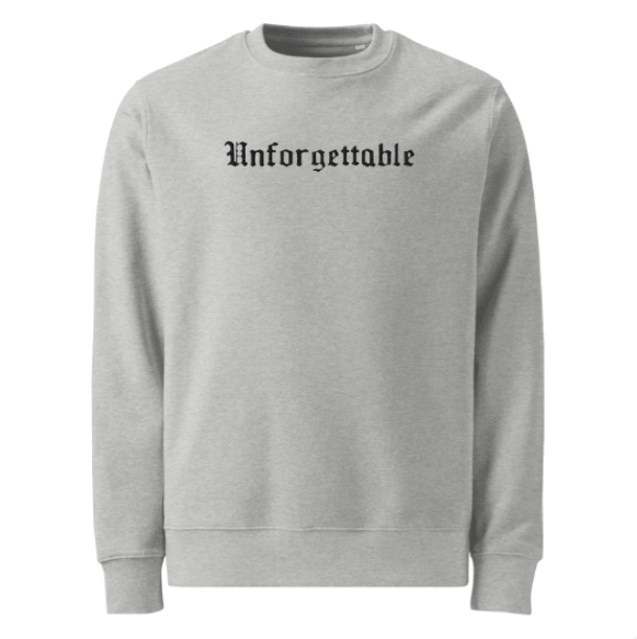 Unforgettable Sweater "Memoria" (Embroidered Front & Back)