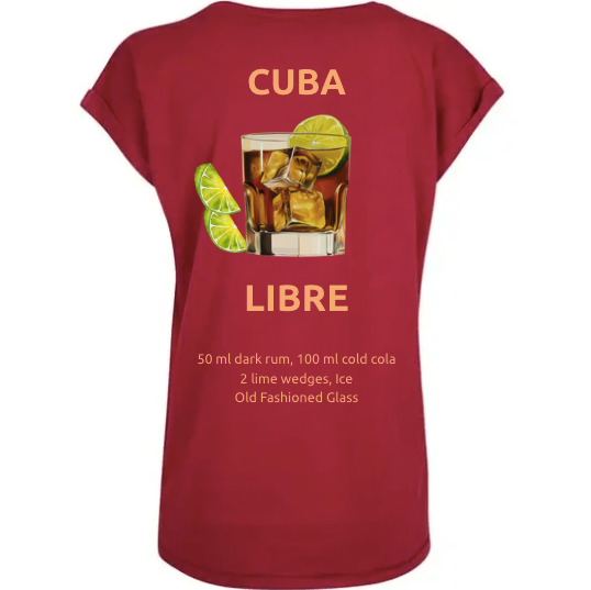 Unforgettable Women's Tee "Cuba Libre" ( Limited Edition)