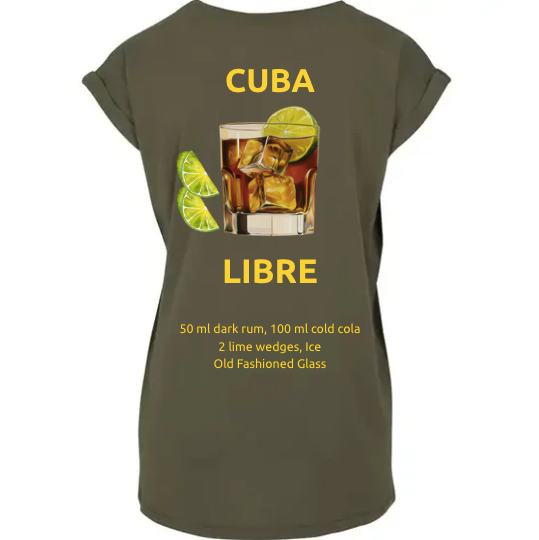 Unforgettable Women's Tee "Cuba Libre" ( Limited Edition)