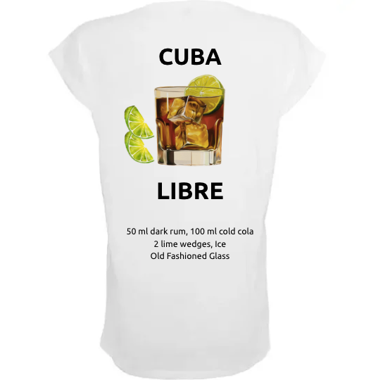 Unforgettable Women's Tee "Cuba Libre" ( Limited Edition)